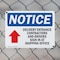 Signmission Delivery Entrance Contractors OSHA Notice Sign, Plastic, 10in W x 7in L, 2PK OS-2PACK-NS-P-710-L-10968 - alternate 5